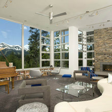 Load image into Gallery viewer, Cirrus DC Ceiling Fan in living room.