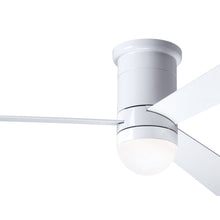 Load image into Gallery viewer, Cirrus DC LED Flush Mount Ceiling Fan in Detail.