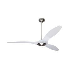 Load image into Gallery viewer, IC/Brisa DC Ceiling Fan in Bright Nickel/Translucent.
