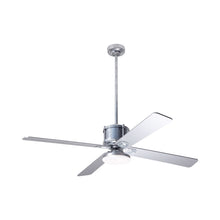 Load image into Gallery viewer, Industry DC LED Ceiling Fan in Galvanized/Silver.