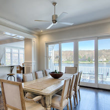 Load image into Gallery viewer, Lapa Ceiling Fan in dining room.