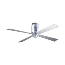 Load image into Gallery viewer, Lapa Flush Mount Ceiling Fan in Galvanized/Silver.
