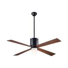 Load image into Gallery viewer, Lapa LED Ceiling Fan in Dark Bronze/Mahogany.