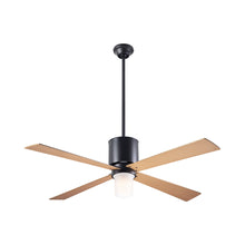 Load image into Gallery viewer, Lapa LED Ceiling Fan in Dark Bronze/Maple.