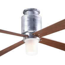 Load image into Gallery viewer, Lapa LED Flush Mount Ceiling Fan in Detail.