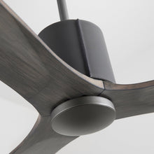 Load image into Gallery viewer, LeatherLuxe DC Ceiling Fan in Detail.