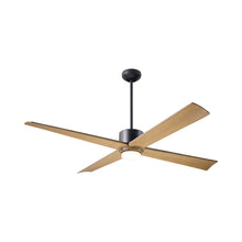 Load image into Gallery viewer, Nouveau DC LED Ceiling Fan in Dark Bronze/Brass/Maple.