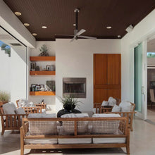 Load image into Gallery viewer, Pensi DC Ceiling Fan in living room.