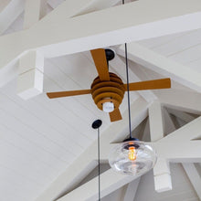Load image into Gallery viewer, Stella LED Ceiling Fan in Detail.