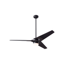 Load image into Gallery viewer, Torsion 52-Inch 17W LED Ceiling Fan in Dark Bronze/Black (52-Inch).
