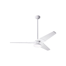 Load image into Gallery viewer, Torsion 52-Inch 20W LED Ceiling Fan in Gloss White/White (52-Inch).