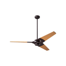 Load image into Gallery viewer, Torsion 52-Inch Ceiling Fan in Dark Bronze/Maple (52-Inch).