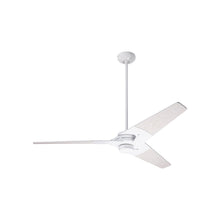 Load image into Gallery viewer, Torsion 52-Inch Ceiling Fan in Gloss White/Whitewash (52-Inch).