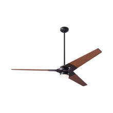 Load image into Gallery viewer, Torsion 62-Inch 17W LED Ceiling Fan in Dark Bronze/Mahogany (62-Inch).