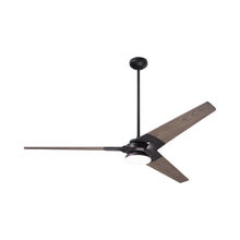 Load image into Gallery viewer, Torsion 62-Inch 20W LED Ceiling Fan in Dark Bronze/Graywash (62-Inch).
