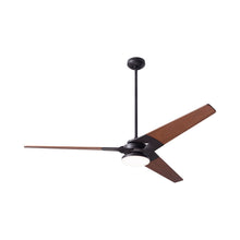 Load image into Gallery viewer, Torsion 62-Inch 20W LED Ceiling Fan in Dark Bronze/Mahogany (62-Inch).
