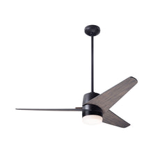 Load image into Gallery viewer, Velo DC LED Ceiling Fan in Dark Bronze/Graywash.
