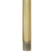 Load image into Gallery viewer, Fan Downrod in Soft Brass.