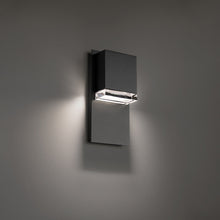 Load image into Gallery viewer, Draped Outdoor LED Wall Light in Detail.