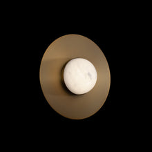 Load image into Gallery viewer, Landed LED Flush Mount Ceiling Light in Detail.