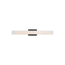 Load image into Gallery viewer, Lanza LED Bath Wall Light in Black (Small).