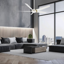 Load image into Gallery viewer, Lucid Ceiling Fan in living room.