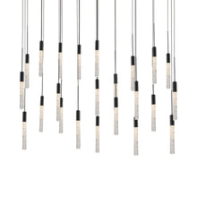 Load image into Gallery viewer, Magic Linear LED Chandelier in Black (23-Light).