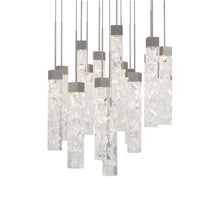 Load image into Gallery viewer, Minx LED Multi Light Pendant Light in Antique Nickel (72W).