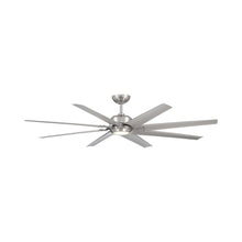 Load image into Gallery viewer, Roboto XL Ceiling Fan in Brushed Nickel (Bulb).