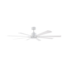 Load image into Gallery viewer, Size Matters Outdoor Ceiling Fan in Matte White (65-Inch/Light Kit Not Included).