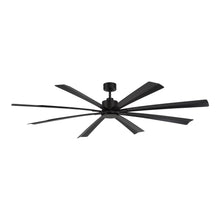 Load image into Gallery viewer, Size Matters Outdoor Ceiling Fan in Matte Black (84-Inch/Light Kit Not Included).