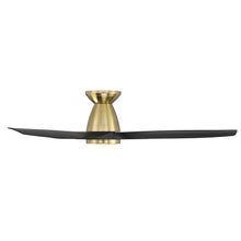 Load image into Gallery viewer, Skylark Outdoor LED Flush Mount Ceiling Fan in Detail.