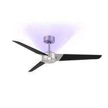 Load image into Gallery viewer, Ultra Ceiling Fan in Brushed Nickel/Matte Black.