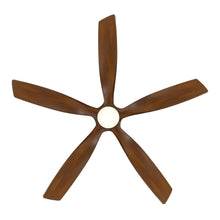 Load image into Gallery viewer, Zephyr Outdoor LED Downrod Ceiling Fan in Detail.