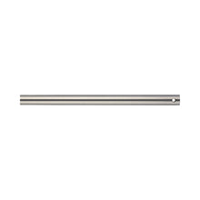 Load image into Gallery viewer, 18-Inch Downrod in Brushed Steel.