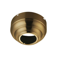 Load image into Gallery viewer, Slope Ceiling Adapter in Burnished Brass.