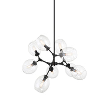 Load image into Gallery viewer, Nexpo Pendant Light in Coal (9-Light).