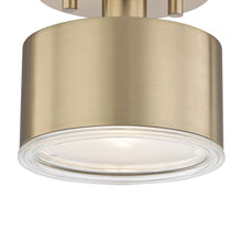 Load image into Gallery viewer, Nora LED Flush Mount Ceiling Light in Detail.