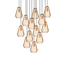 Load image into Gallery viewer, Anoli Chandelier in Gold (13-Light).