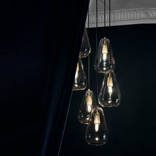 Load image into Gallery viewer, Anoli Chandelier in living room.