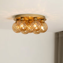 Load image into Gallery viewer, Apiales Plafond Flush Mount Ceiling Light in Detail.