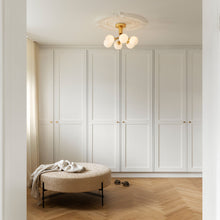 Load image into Gallery viewer, Apiales Semi Flush Mount Ceiling Light in living room.
