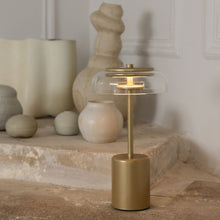 Load image into Gallery viewer, Blossi LED Mini Portable Table Lamp in living room.