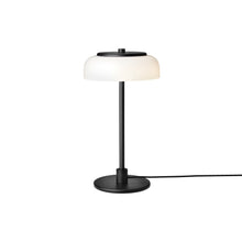 Load image into Gallery viewer, Blossi LED Table Lamp in Black/Opal White (Small).