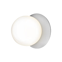 Load image into Gallery viewer, Liila IP 44 Ceiling / Wall Light in Light Silver/Opal White (Medium).