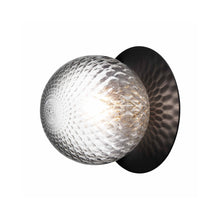 Load image into Gallery viewer, Liila IP 44 Ceiling / Wall Light in Black/Optic Clear (Medium).