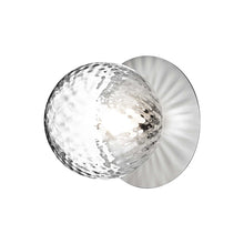Load image into Gallery viewer, Liila IP 44 Ceiling / Wall Light in Light Silver/Optic Clear (Medium).