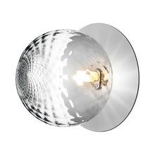 Load image into Gallery viewer, Liila IP 44 Ceiling / Wall Light in Light Silver/Optic Clear (Large).