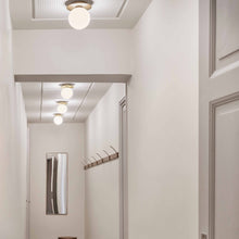 Load image into Gallery viewer, Liila IP 44 Ceiling / Wall Light in fitting room.