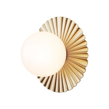 Load image into Gallery viewer, Liila Muuse Ceiling / Wall Light in Nordic Gold (Small).